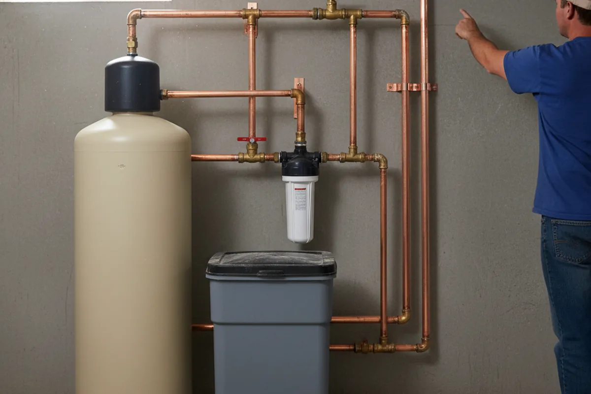 Whole-house water treatment system installed in Laurelville